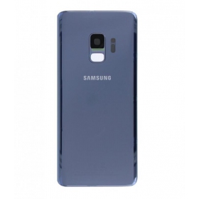 Samsung G960F Galaxy S9 patareipesade kaas (tagakaas) sinised (Coral Blue) (kasutatud grade A, originaalne)