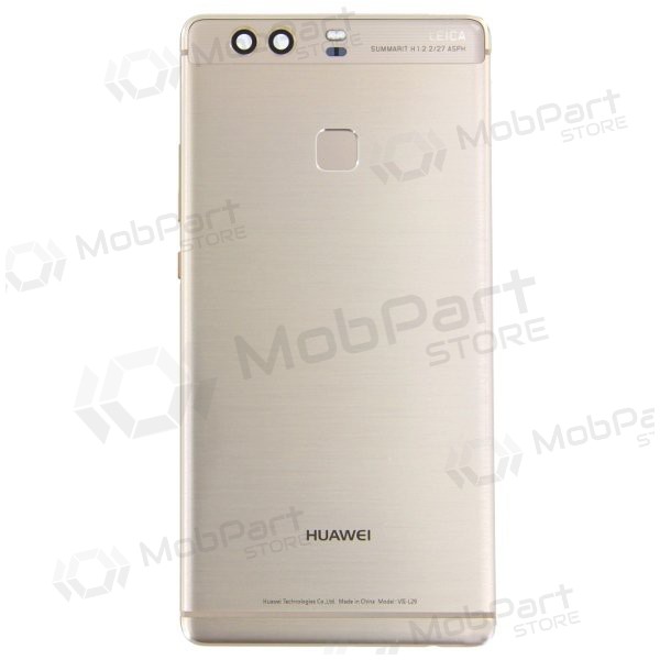 Huawei P9 Plus patareipesade kaas (tagakaas) (kuldsed) (service pack) (originaalne)