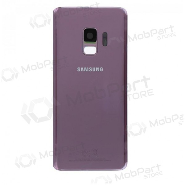 Samsung G960F Galaxy S9 patareipesade kaas (tagakaas) violetinė (Lilac Purple) (kasutatud grade A, originaalne)