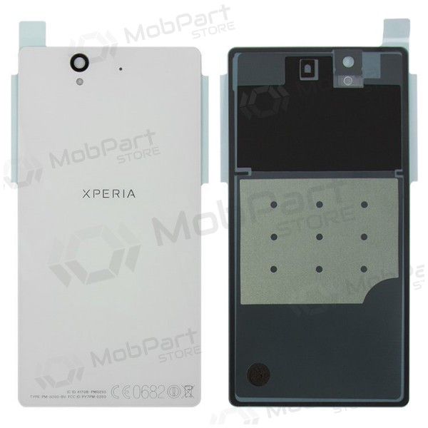 Sony Xperia Z L36h C6602 / Xperia Z C6603 patareipesade kaas (tagakaas) (valged)