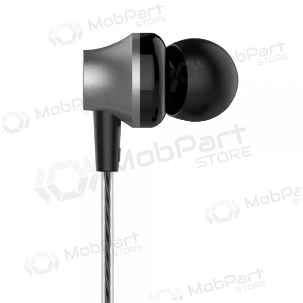 Vabakäeseadmega Devia Metal In-Ear 3,5mm (must)