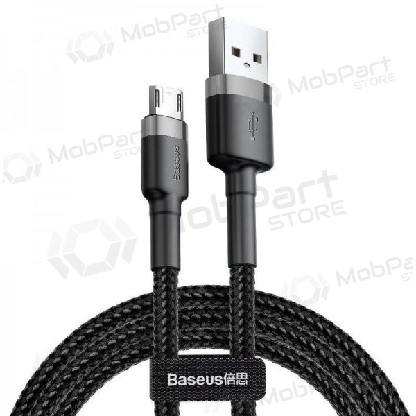 USB kaabel Baseus Cafule Type-C 2.0m 2.0A (hall-mustad) CATKLF-CG1