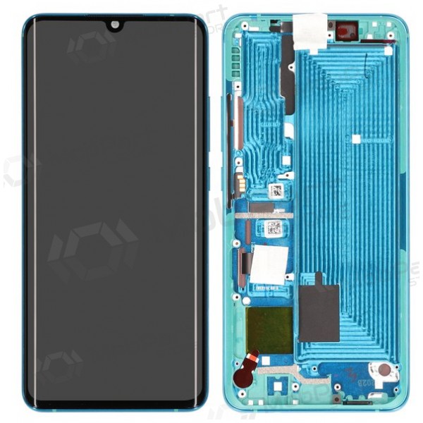 Xiaomi Mi Note 10 / Mi Note 10 Pro / Mi Note 10 Lite ekraan (roheline) (koos raamiga) (service pack) (originaalne)