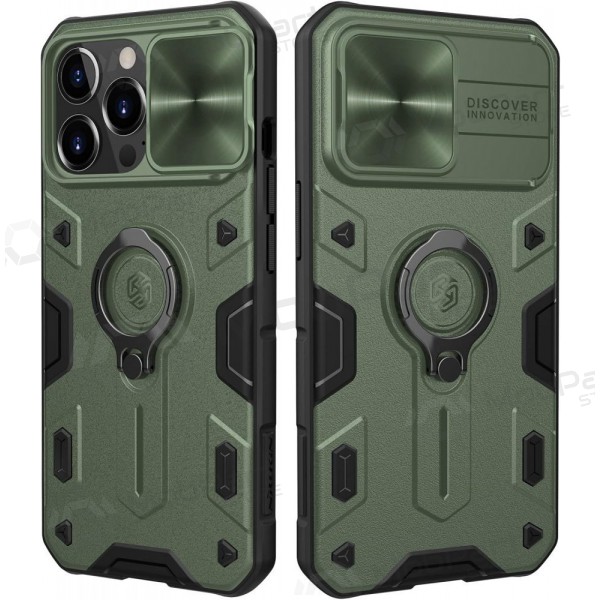 Ümbris / kaaned Nillkin CamShield Armor Pro Apple iPhone 14 roheline