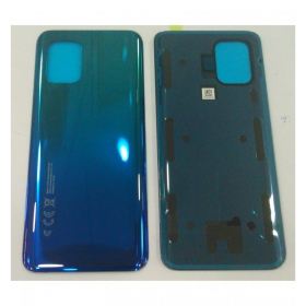 Xiaomi Mi 10 Lite 5G patareipesade kaas (tagakaas) sinised (Aurora Blue)