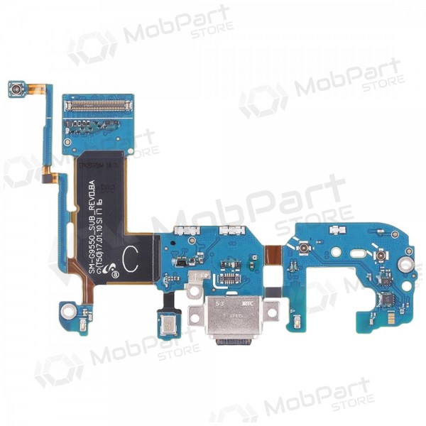 Samsung G955F Galaxy S8+ laadimispesa ja mikrofoni liides (laadimisliides)