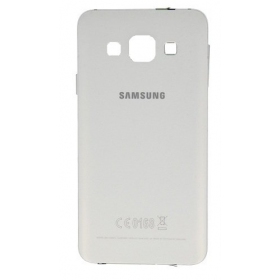 Samsung A300F Galaxy A3 patareipesade kaas (tagakaas) hõbedased (Platinum Silver) (kasutatud grade A, originaalne)