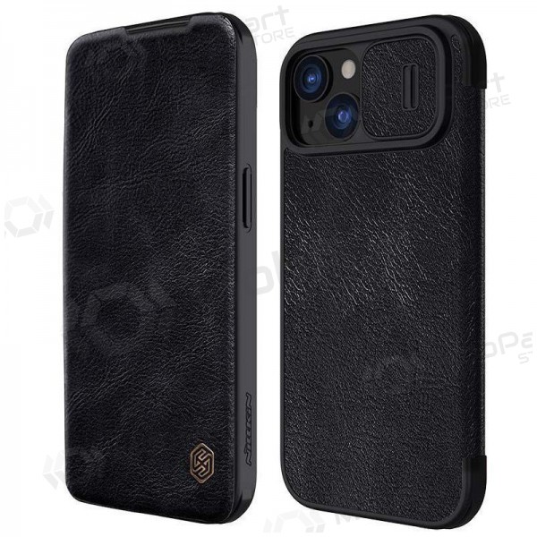 Apple iPhone 14 Pro Max ümbris „Nillkin Leather“ (mustad)