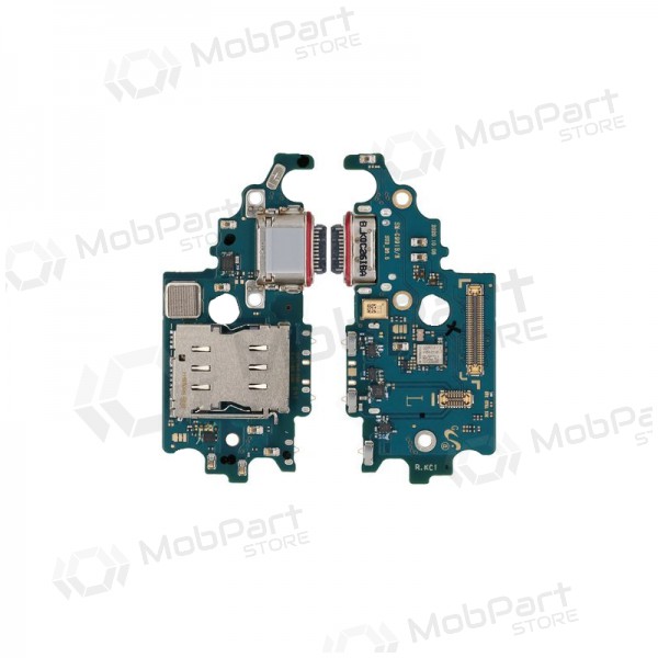 Samsung G991 Galaxy S21 laadimispesa ja mikrofoni liides (laadimisliides) (service pack) (originaalne)