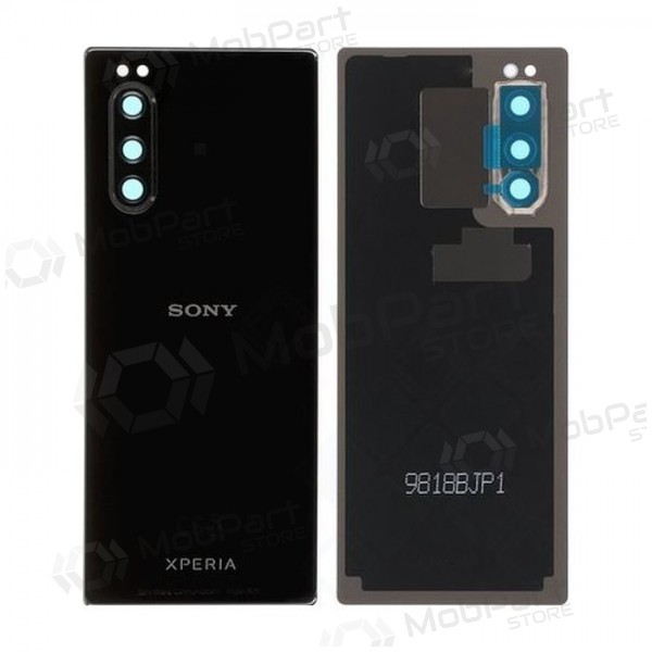 Sony J9210 Xperia 5 patareipesade kaas (tagakaas) (mustad) (kasutatud grade C, originaalne)