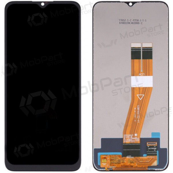 Samsung Galaxy A03 ekraan (mustad) (originaalne)