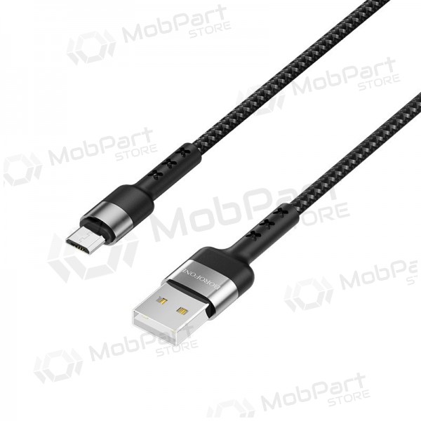 USB kaabel Borofone BX34 microUSB 1.0m (mustad)