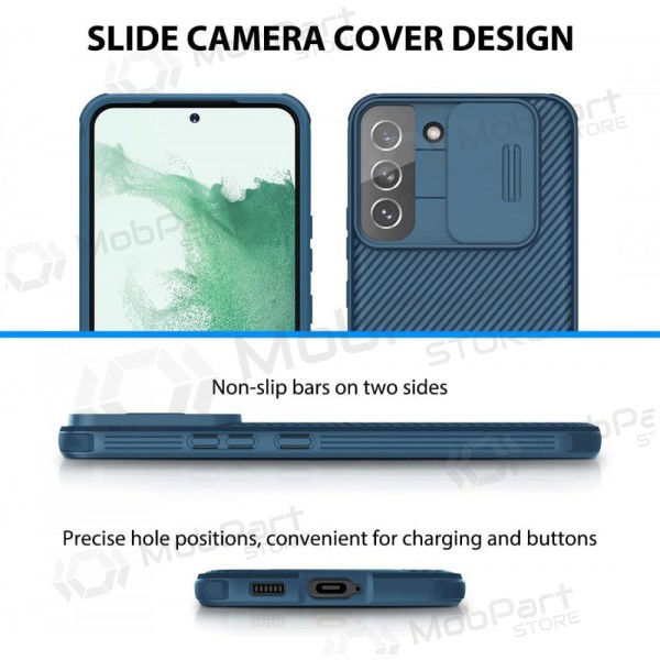 Google Pixel 7 Pro ümbris „Nillkin CamShield Pro“ (sinised)