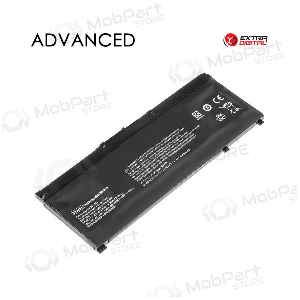 HP SR04XL, 4380mAh sülearvuti aku, Advanced