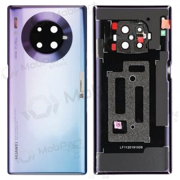 Huawei Mate 30 Pro patareipesade kaas (tagakaas) (Space Silver) (kasutatud grade A, originaalne)