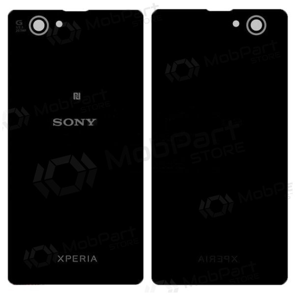 Sony Xperia Z1 Compact D5503 patareipesade kaas (tagakaas) (mustad)