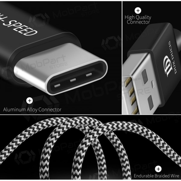 USB kaabel Dux Ducis K-ONE Type-C FastCharging 1.0m