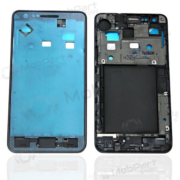 Samsung i9100 Galaxy S2 / i9105 Galaxy S2 Plus ekraani raam (mustad) (originaalne)