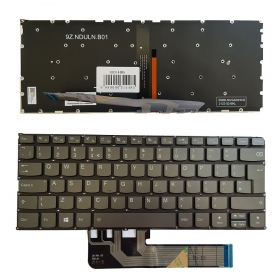 Lenovo Yoga 730-13IKB, 730-15IKB klaviatuur (UK) (koos valgustusega)