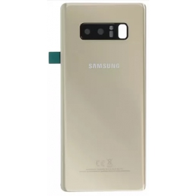 Samsung N950F Galaxy Note 8 patareipesade kaas (tagakaas) kuldsed (Maple Gold) (kasutatud grade C, originaalne)
