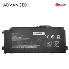 HP PP03XL, 3400mAh sülearvuti aku, Advanced