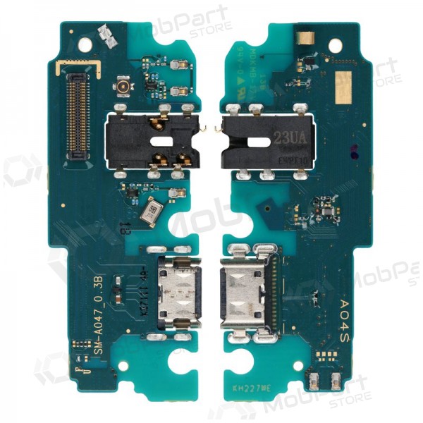 Samsung A047 Galaxy A04S (2022) laadimispesa ja mikrofoni liides (laadimisliides) (service pack) (originaalne)