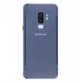 Samsung G965F Galaxy S9 Plus patareipesade kaas (tagakaas) sinised (Coral Blue) (kasutatud grade B, originaalne)