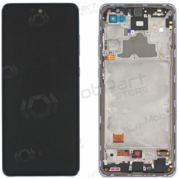 Samsung A725 A72 4G / A726 5G 2021 ekraan (lilla) (koos raamiga) (service pack) (originaalne)