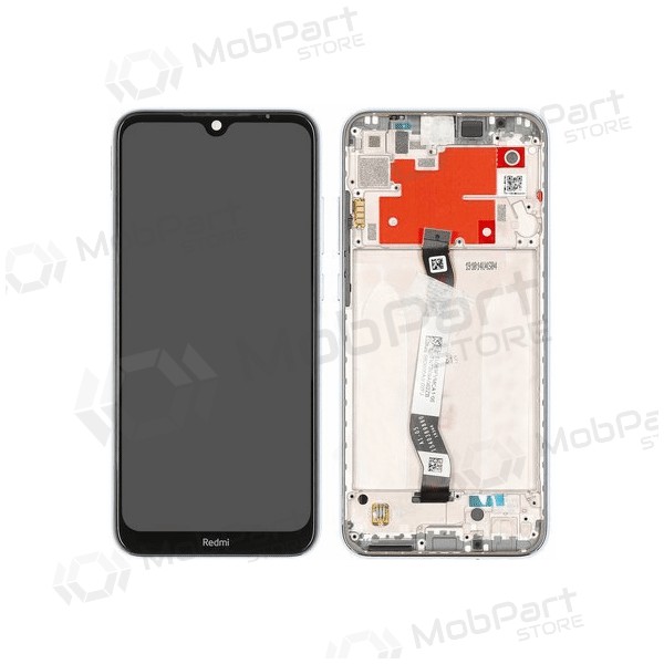 Xiaomi Redmi Note 8T ekraan (valged) (koos raamiga) (originaalne)