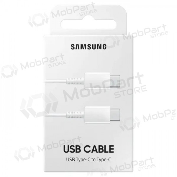 USB kaabel Samsung EP-DA705BWEGWW Type-C - Type-C 1.0m (valged) (OEM)