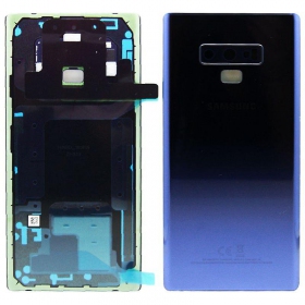 Samsung N960F Galaxy Note 9 patareipesade kaas (tagakaas) sinised (Ocean Blue) (kasutatud grade B, originaalne)
