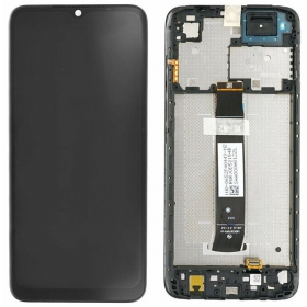 Xiaomi Redmi A2 / A2+ ekraan (mustad) (koos raamiga) (Premium)
