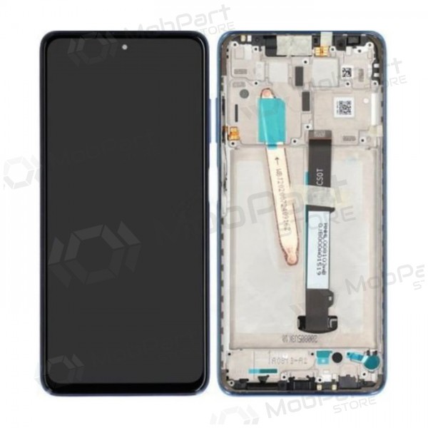 Xiaomi Poco X3 Pro ekraan (sinised) (koos raamiga) (service pack) (originaalne)